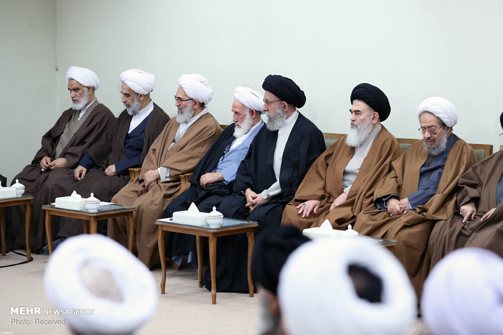 دیدار رئیس و اعضای مجلس خبرگان رهبری با رهبر انقلاب