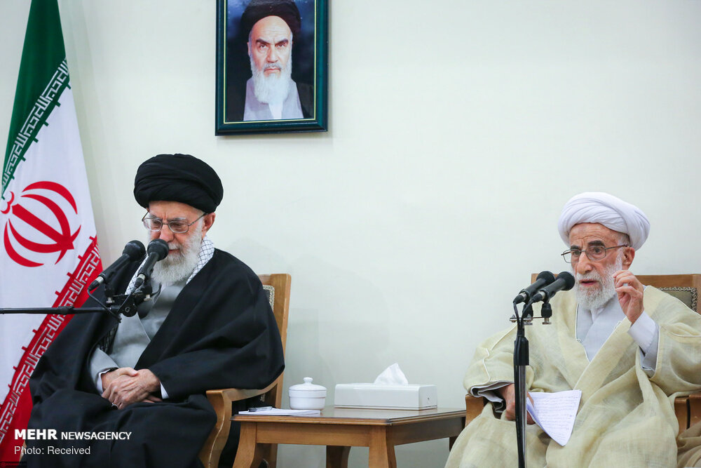 دیدار رئیس و اعضای مجلس خبرگان رهبری با رهبر انقلاب