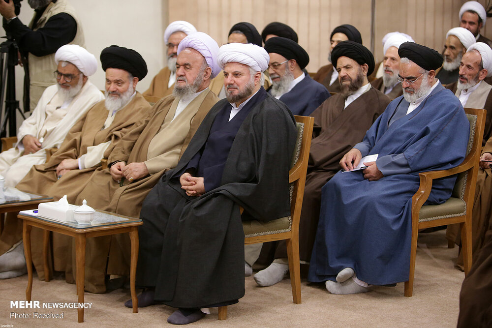 دیدار رئیس و اعضای مجلس خبرگان رهبری با رهبر انقلاب