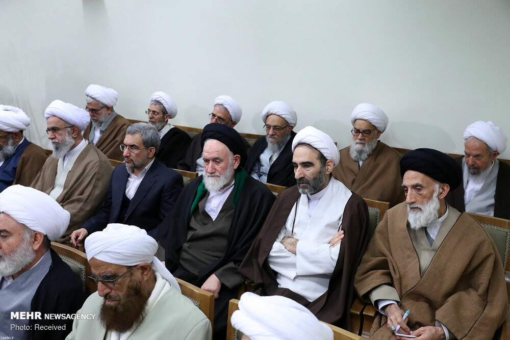 دیدار رئیس و اعضای مجلس خبرگان رهبری با رهبر انقلاب