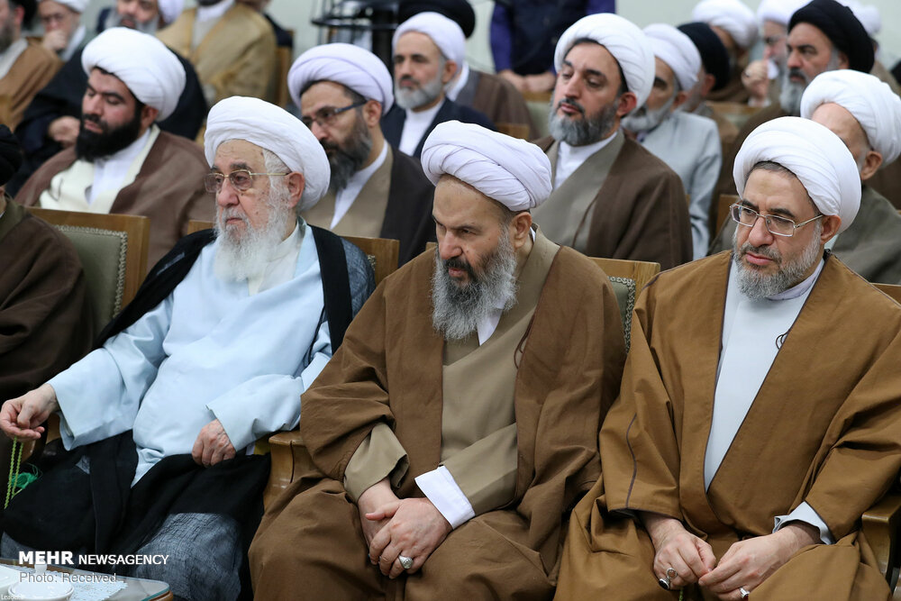 دیدار رئیس و اعضای مجلس خبرگان رهبری با رهبر انقلاب