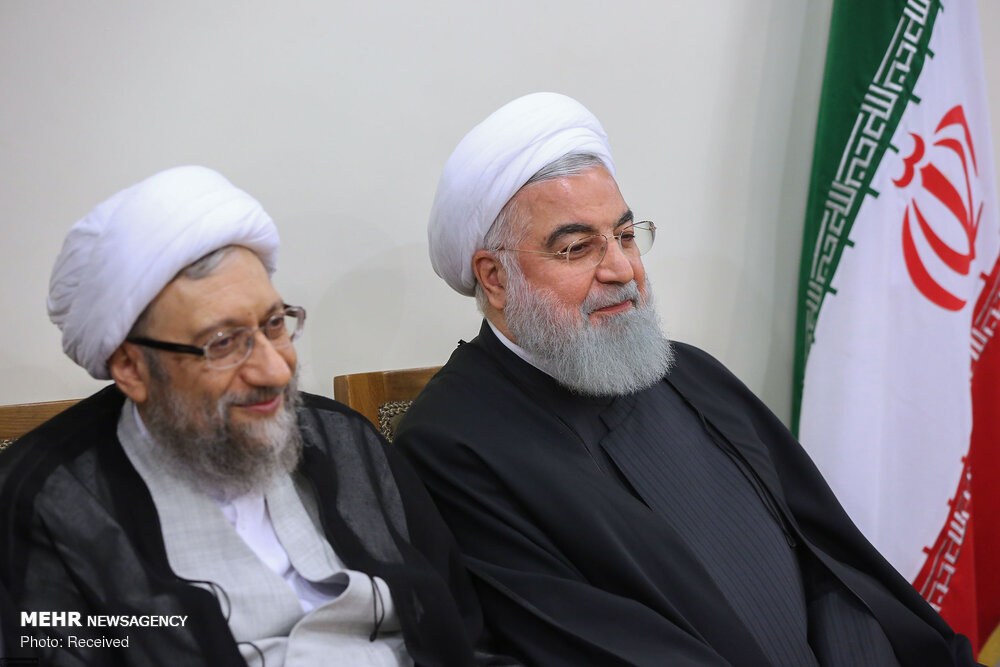 دیدار رئیس و اعضای مجلس خبرگان رهبری با رهبر انقلاب