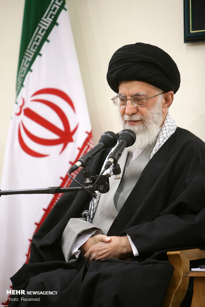 دیدار رئیس و اعضای مجلس خبرگان رهبری با رهبر انقلاب
