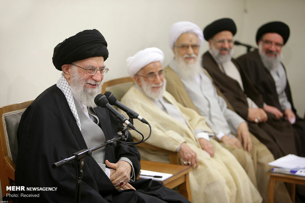 دیدار رئیس و اعضای مجلس خبرگان رهبری با رهبر انقلاب