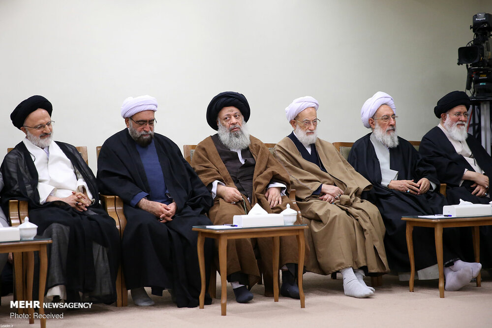 دیدار رئیس و اعضای مجلس خبرگان رهبری با رهبر انقلاب