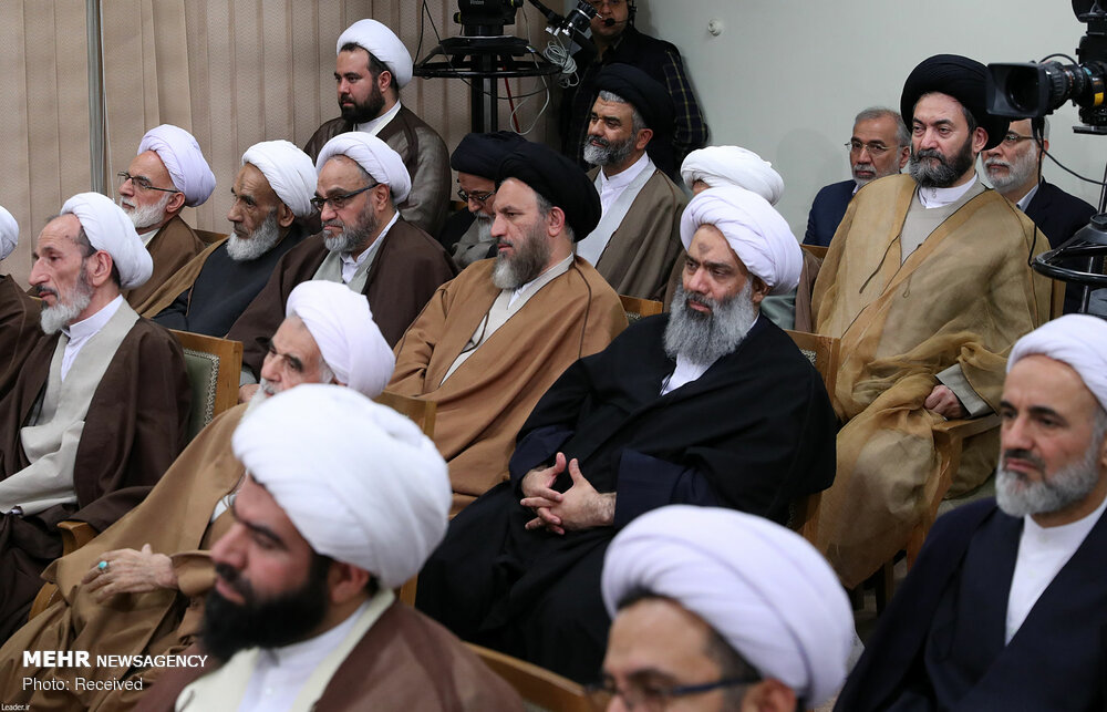 دیدار رئیس و اعضای مجلس خبرگان رهبری با رهبر انقلاب