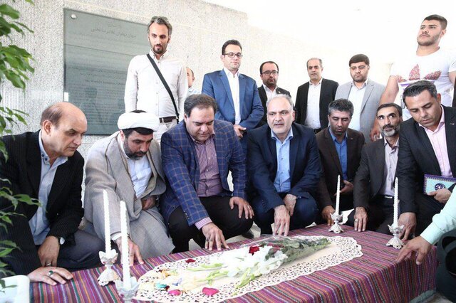 برگزاری آیین پهلوانی در ابنبابویه همزمان با عید ولایت