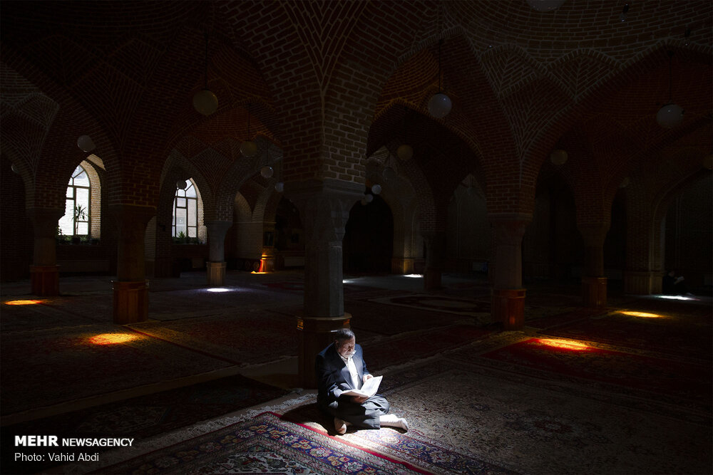 حال و هوای ماه رمضان در مساجد بازار تاریخی تبریز