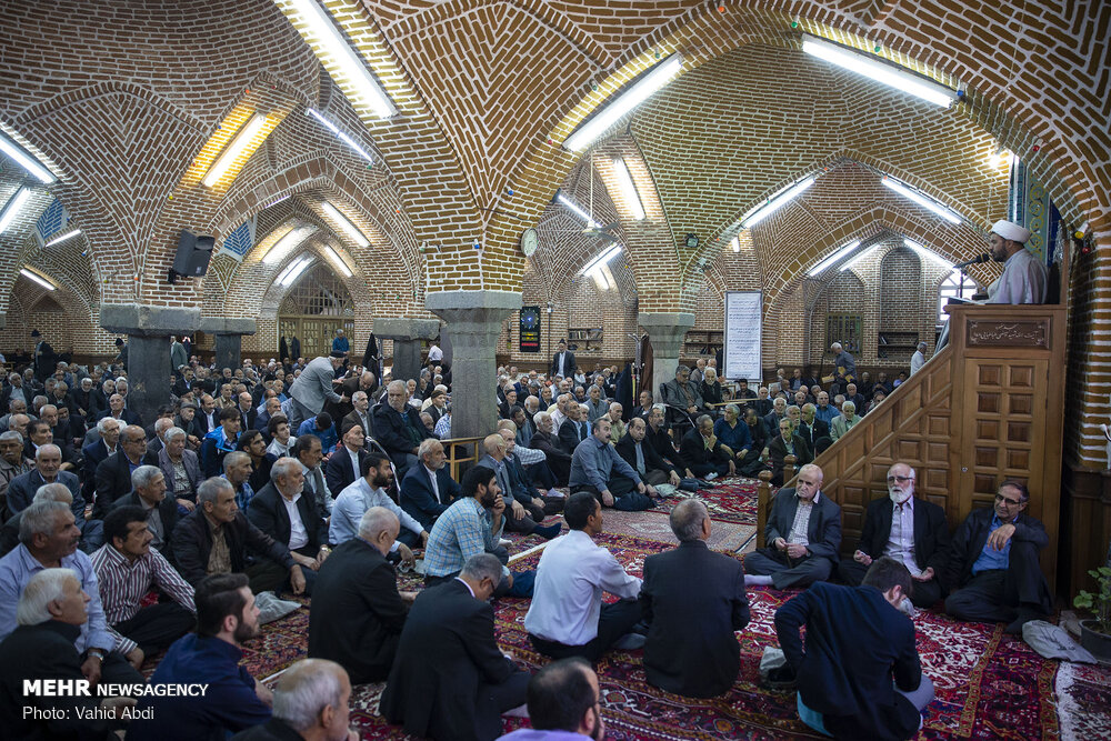 حال و هوای ماه رمضان در مساجد بازار تاریخی تبریز