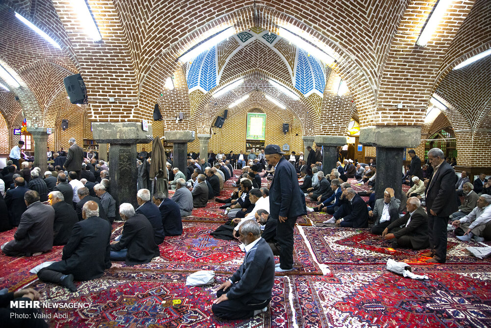 حال و هوای ماه رمضان در مساجد بازار تاریخی تبریز