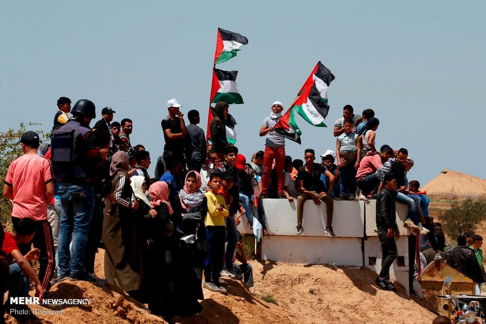 تظاهرات روز نکبت در فلسطین اشغالی