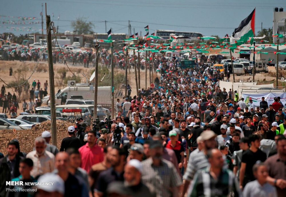 تظاهرات روز نکبت در فلسطین اشغالی