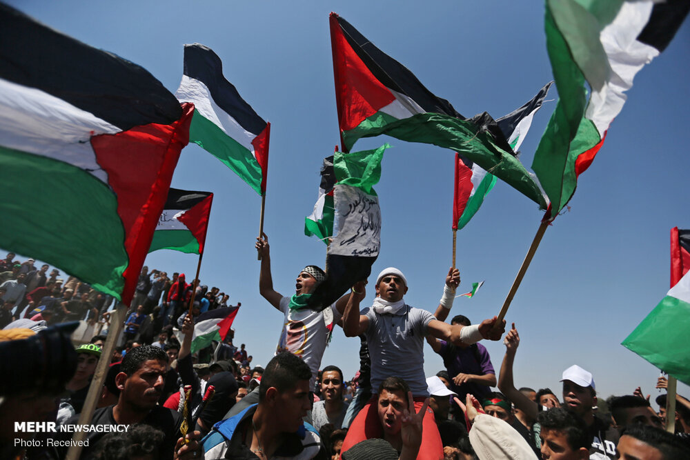 تظاهرات روز نکبت در فلسطین اشغالی