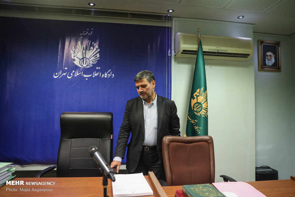 سومین جلسه محاکمه علیرضا زیبا حالت منفرد