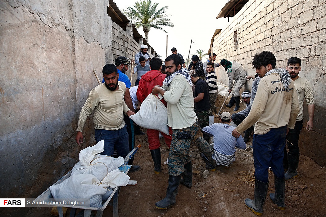 ساخت سیل بند درسوسنگرد و حمیدیه