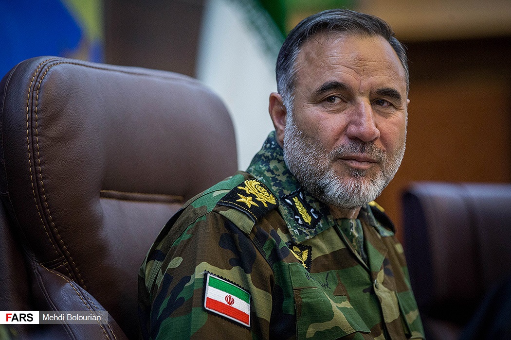 نشست خبری فرمانده نیروی زمینی ارتش