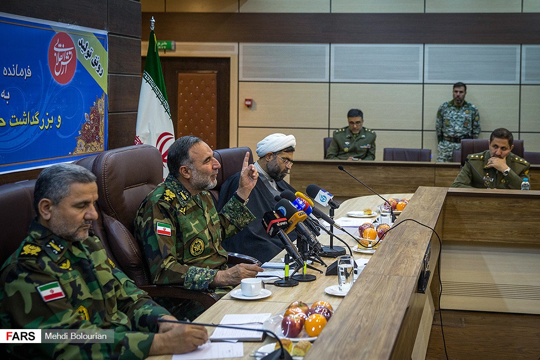 نشست خبری فرمانده نیروی زمینی ارتش