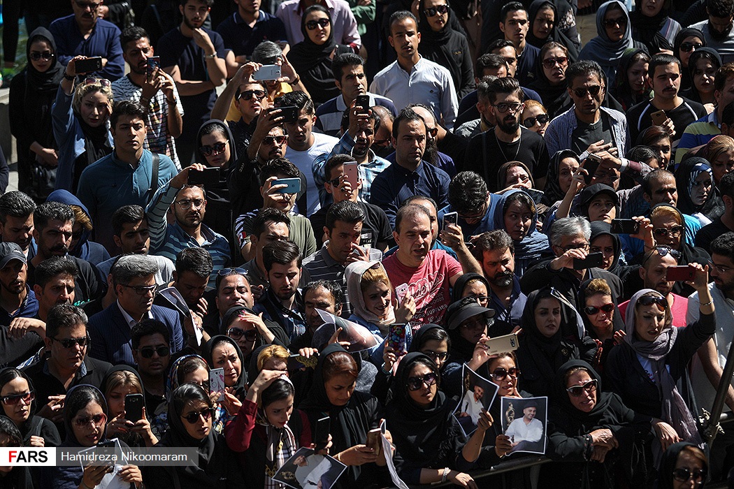 تشییع پیکر «بهنام صفوی»