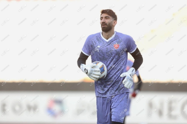 بیرانوند با پرسپولیس تمرین کرد