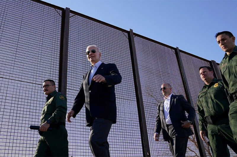 | بازدید بایدن از دیوار مرزی آمریکا با مکزیک