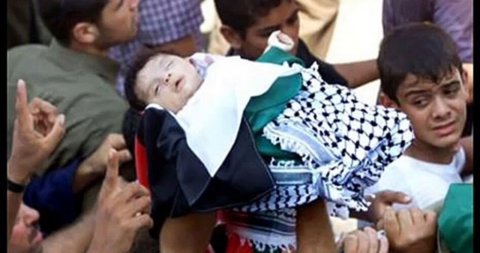 | لالایی پدر فلسطینی برای نوزاد شهیدش