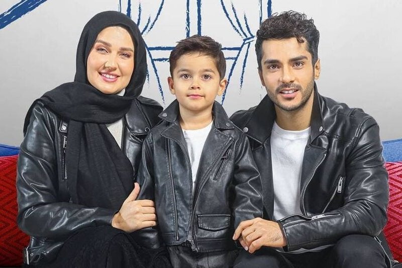 عکس | قابی دیدنی از ساعد سهیلی در کنار همسر خارجی و پسرش