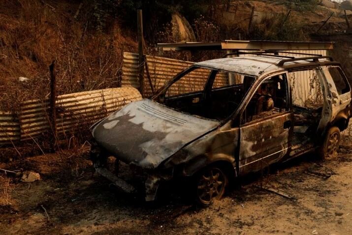 افزایش قربانیان آتش‌سوزی‌های جنگلی در شیلی