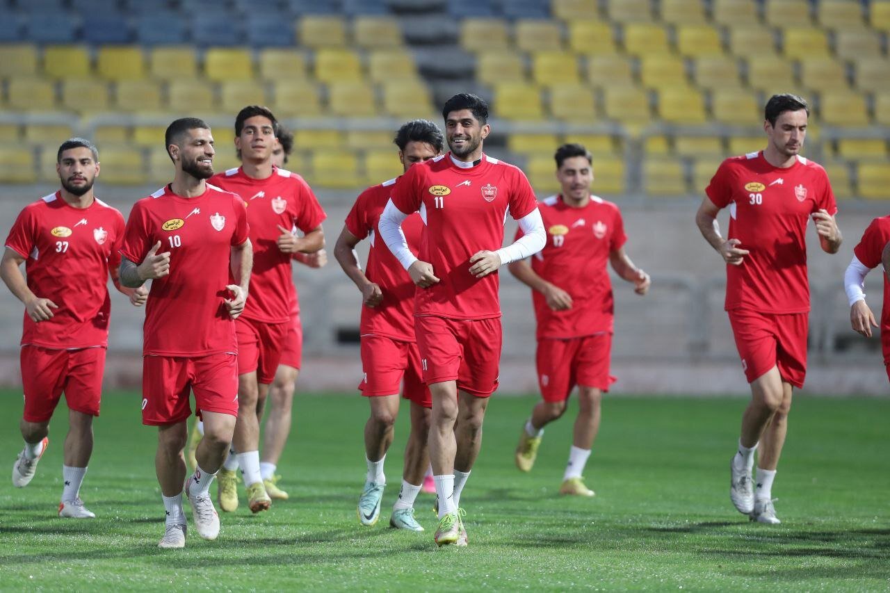 آخرین تمرین پرسپولیس بدون دو ستاره