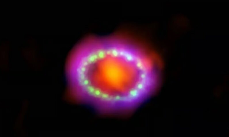 جوان‌ترین ستاره نوترونی ۳۷ ساله شد | جزئیاتی که جیمز وب روشن کرد