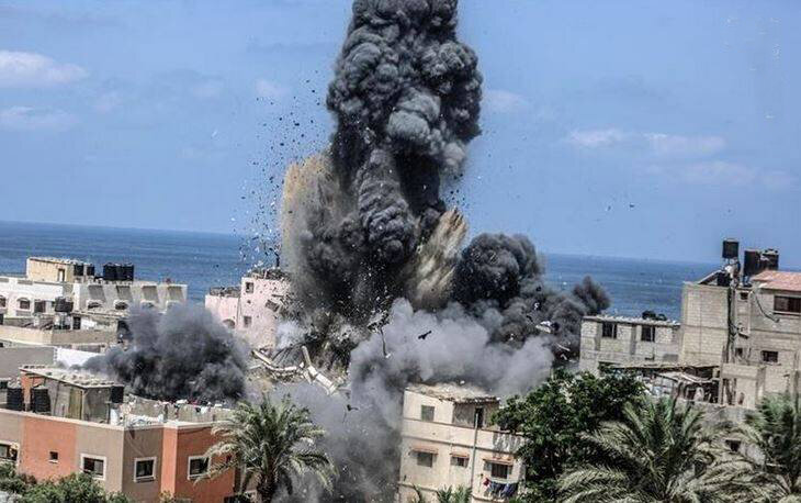 ببینید | جدیدترین تصاویر از بمباران سنگین غزه
