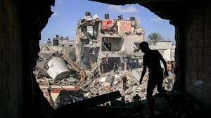 تصاویر حجم ویرانی‌های به جامانده در شمال غزه پس از بمباران های اسرائیل