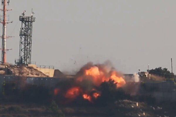بمباران جنوب لبنان توسط جنگنده‌های ارتش رژیم صهیونیستی+ فیلم
