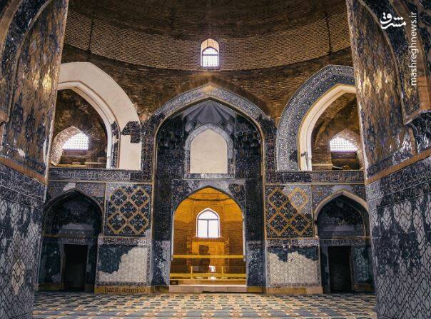 تصویری از مسجد کبود؛شاهکاری از هنر و معماری