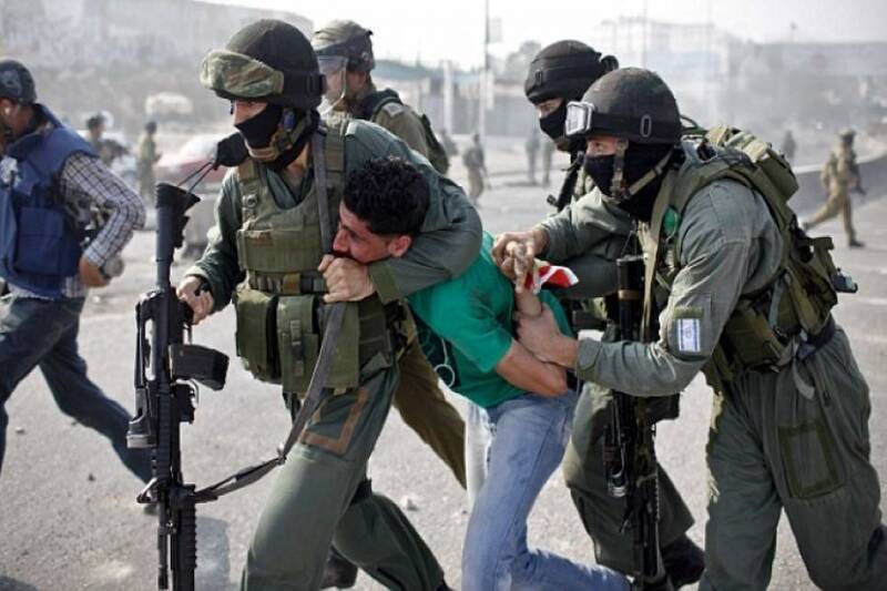 شیوه جدید دستگیری فلسطینیان توسط اشغالگران + فیلم