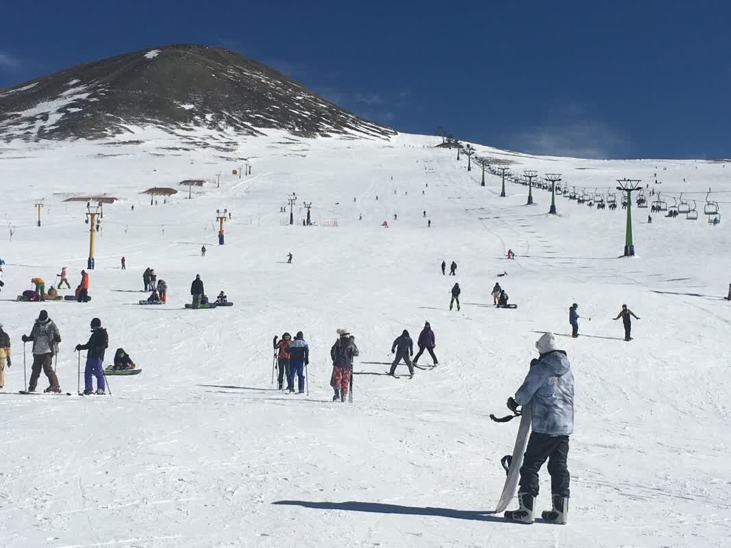 برف بارید، پیست توچال فعال شد