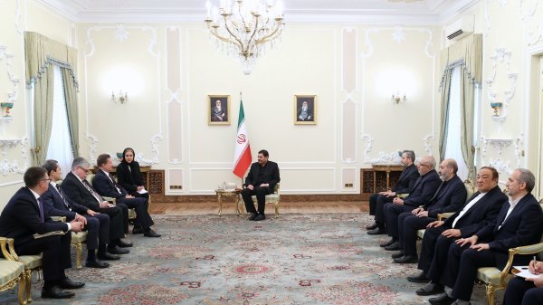 دیدار نماینده رئیسجمهور فدراسیون روسیه با مخبر