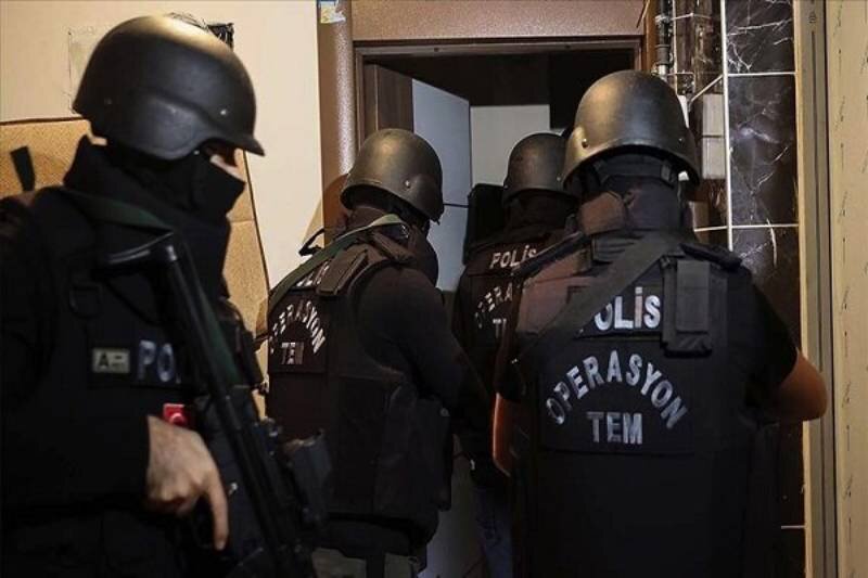  | لحظه عملیات و بازداشت ۱۴۷ نفر در ترکیه به ظن ارتباط با داعش