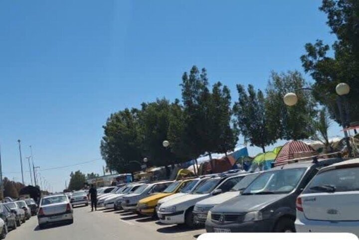  | پارک کردن عجیب خودروها توسط مردم در این استان