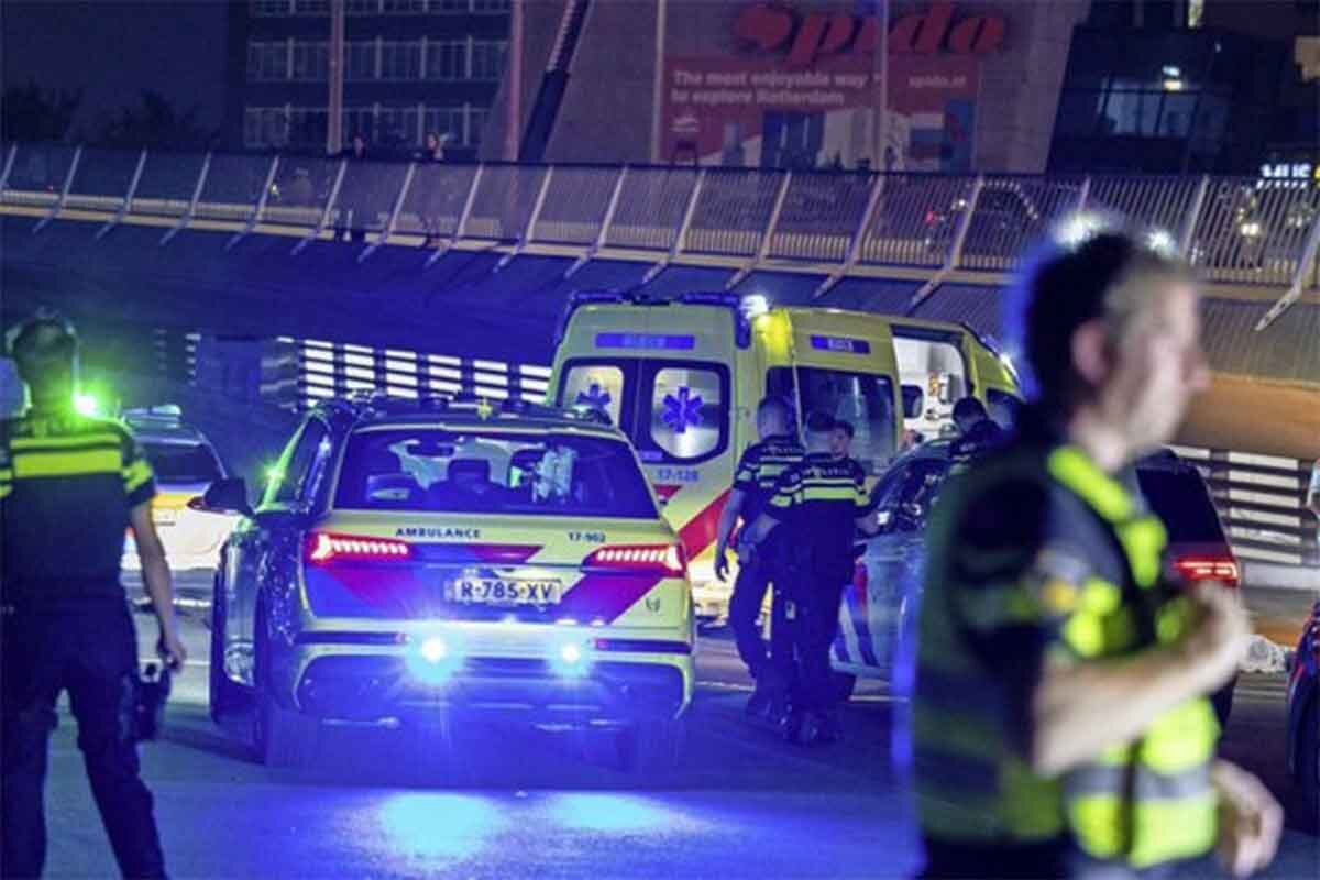 | اولین تصاویر از حمله خونین با چاقو در هلند