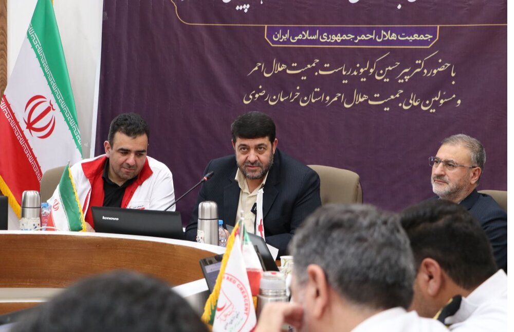 هلالاحمر خادم زائران پیاده امام رضا(ع) در دهه پایانی ماه صفر
