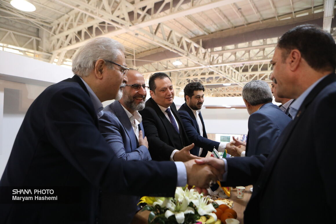 حضور مدیر نمایشگاه نفت سوریه در بیستوهشتمین نمایشگاه بینالمللی نفت تهران