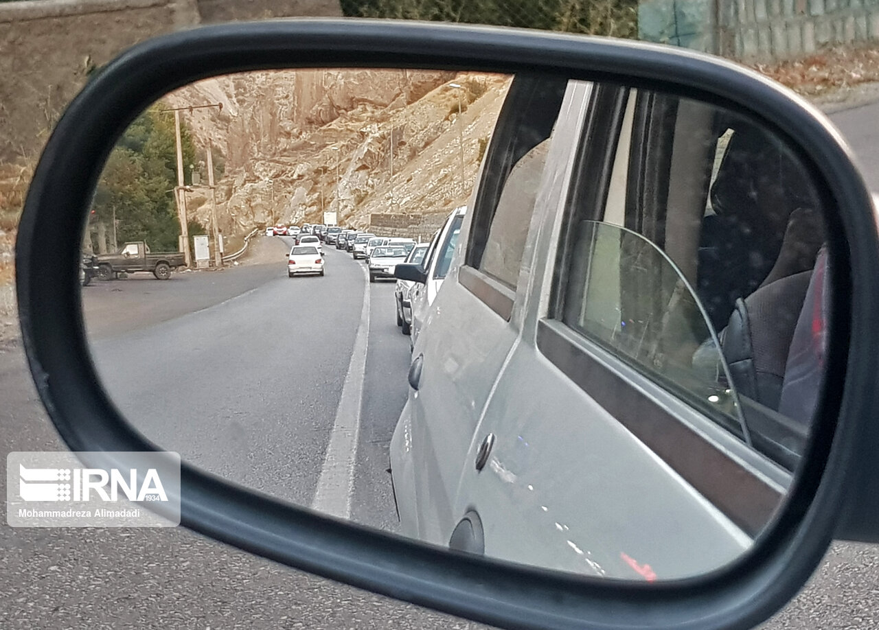 ترافیک در جادههای شمالی کشور پرحجم است