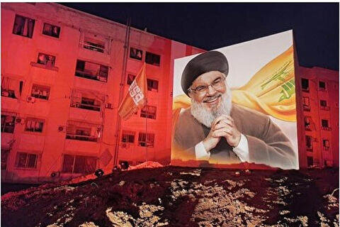 | تصاویر مخفیانه؛ دقایقی پس از لحظه انفجار محل شهادت سید حسن نصرالله