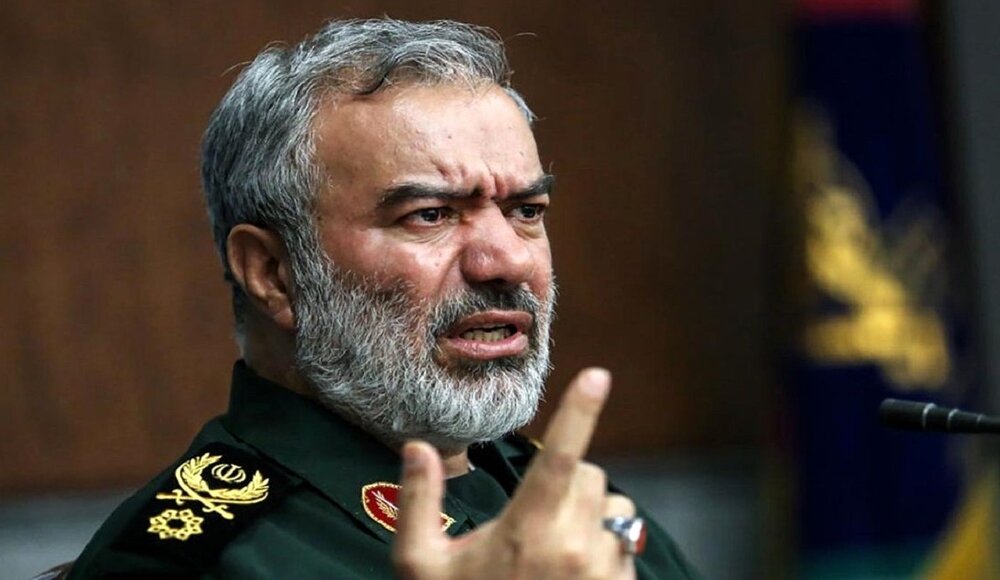 | سردار فدوی: جنگنده F-۱۵ آمریکایی را در جنوب تهران ساقط کردیم