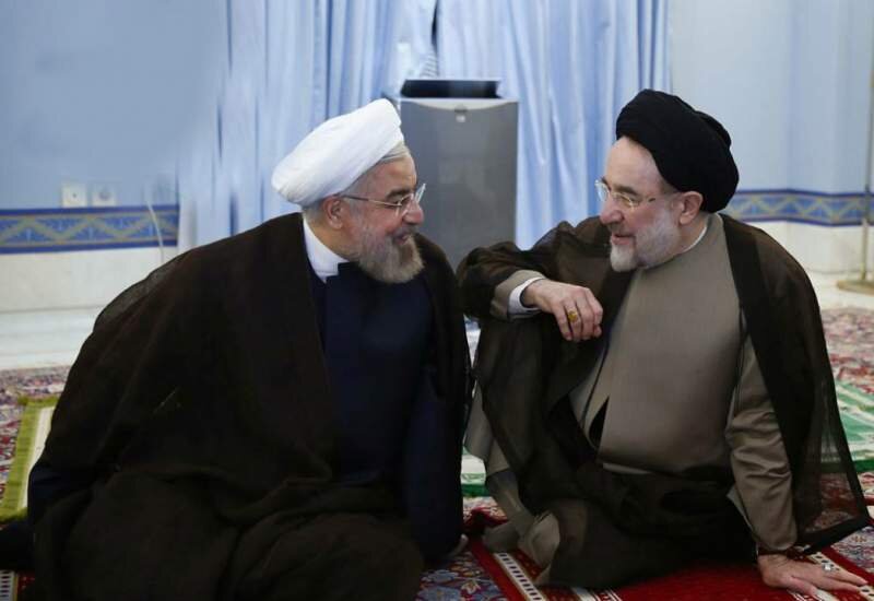 تماس تلفنی حسن روحانی با سیدمحمد خاتمی