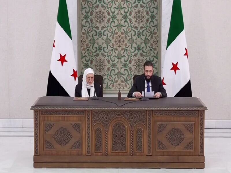الجولانی کابینه جدید تشکیل داد