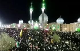 طنین فریاد آزادی قدس در مسجد جمکران | ویدئو