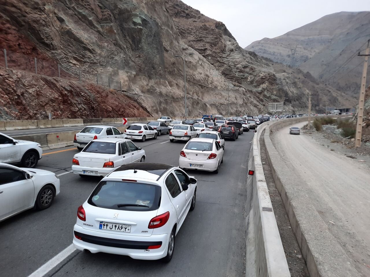 وضعیت ترافیکی جاده های کشور اعلام شد