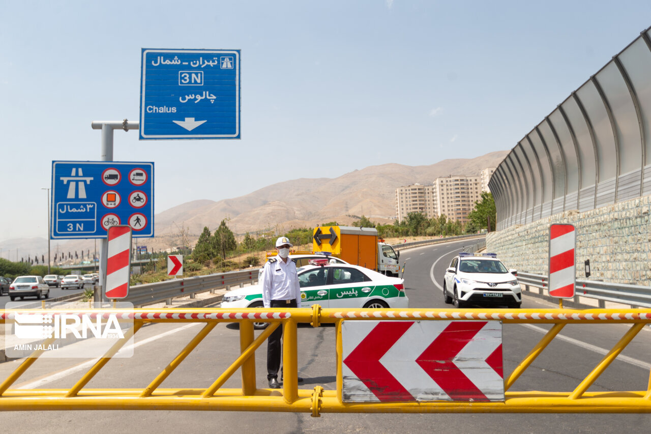 آخرین وضعیت ترافیکی جاده ها/ آزادراه تهران-شمال و جاده چالوس مسدود شد