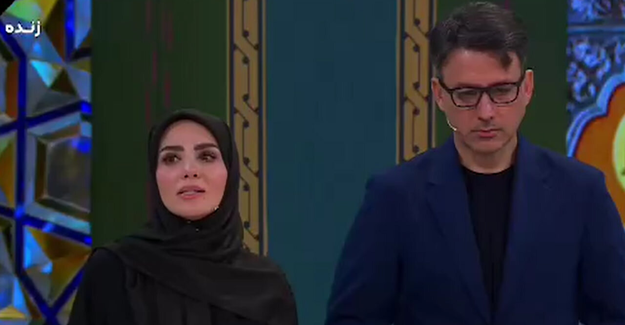 | بغض مجری زن تلویزیون روی آنتن زنده در کنار مهدی توتونچی / مبینی نصیری: من یک قدم از...